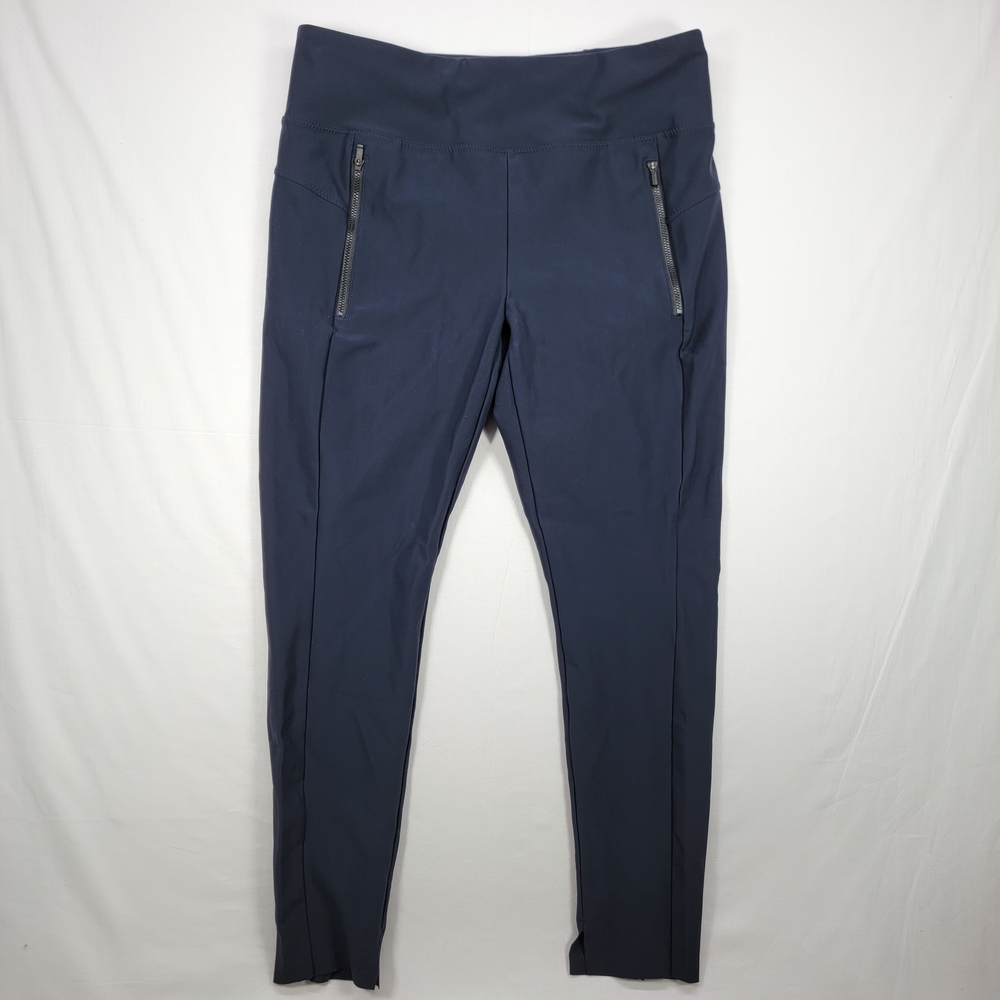 Athleta Navy Blue Apparel Women's Large Zippered Pockets